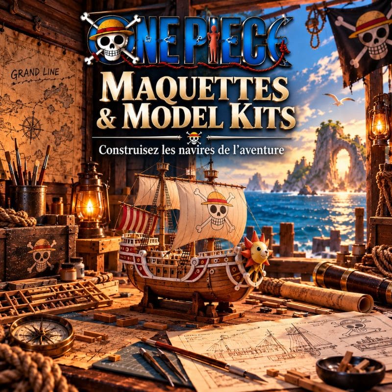 Maquettes et Model Kits One Piece – navire à construire