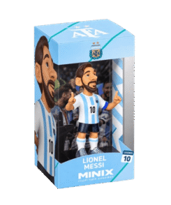 Boîte Minix Lionel Messi #10 Argentine avec figurine
