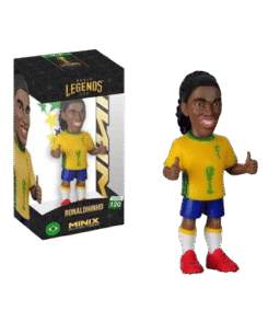 Figurine Minix Ronaldinho #120 Legends Brésil avec sa boîte