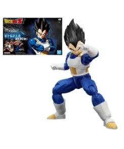 Model Kit Vegeta NEW SPEC Ver. Figure-rise Standard Bandai assemblé, avec sa boîte Dragon Ball Z