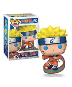 Funko Pop Naruto Uzumaki #1963 avec parchemin et sa boîte vitrine officielle