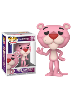 Funko Pop La Panthère Rose #1551 avec sa boîte vitrine officielle Pink Panther