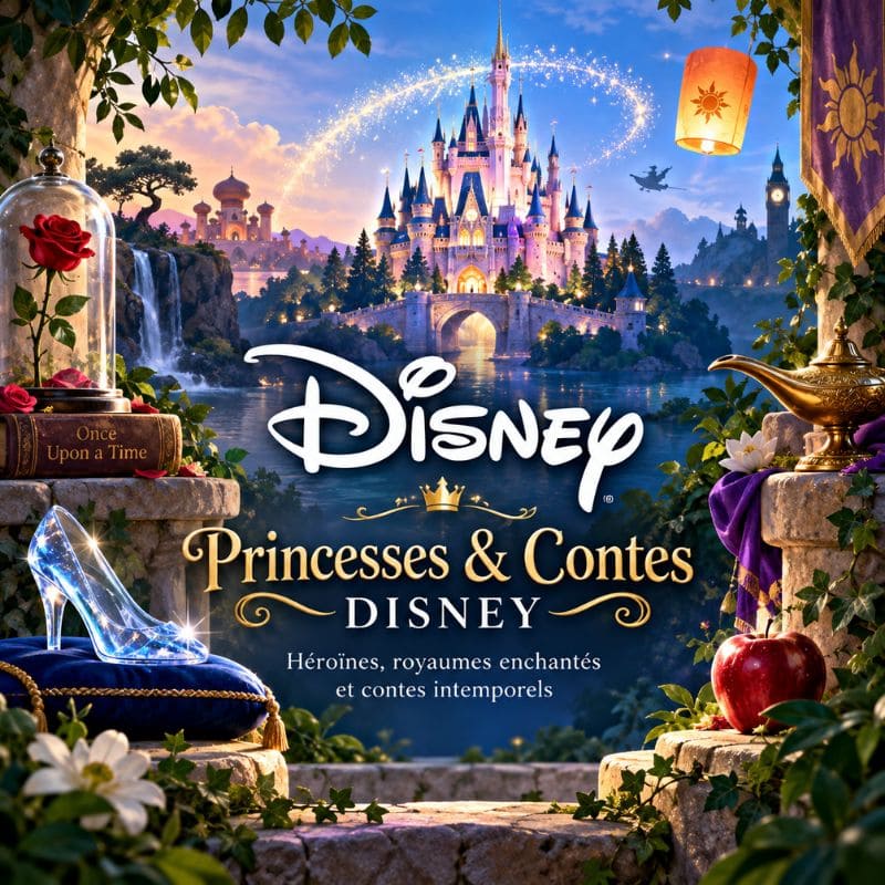 Princesses et contes Disney – univers féerique et grands classiques