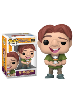 Funko Pop Quasimodo avec oiseau #1734 et sa boîte officielle
