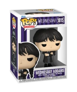 Boîte à fenêtre Funko Pop Television Wednesday Addams Black Coat n° 1815.