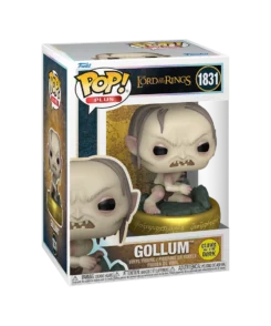Boîte à fenêtre Funko Pop! Plus Gollum n° 1831 avec indication Glow in the Dark.