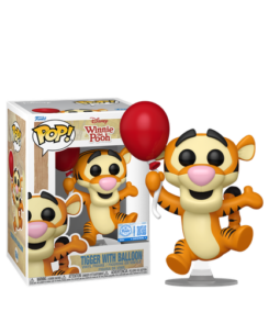 Funko Pop Tigrou avec ballon #1644 et sa boîte vitrine Disney