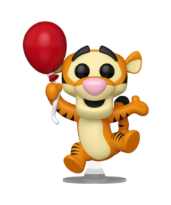 Funko Pop Tigrou #1644 avec ballon rouge et support transparent