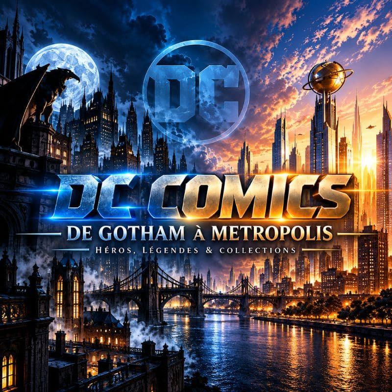 Univers DC Comics entre Gotham City et Metropolis
